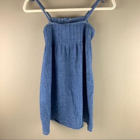 Levi's Chambray Sleeveless Tank Top size 10 - Picture 2 of 7